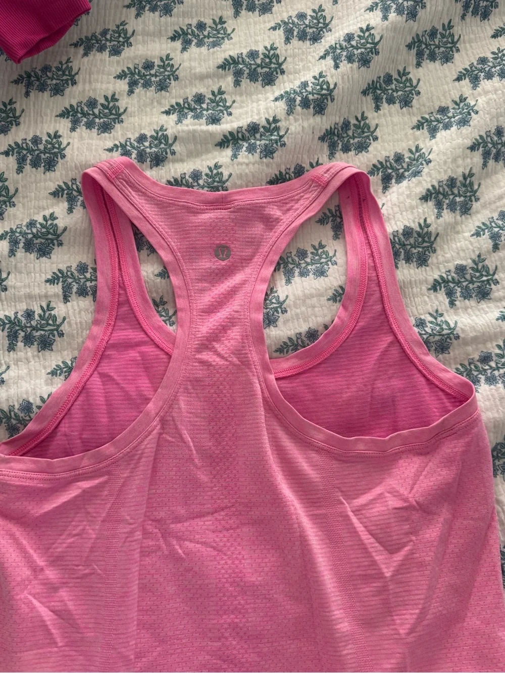 lululemon athletica Pink Racerback Training Tank